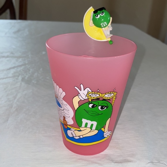 M&M'S Kitchen Mm World Green Mm Cup 204 Plastic Cup Poshmark